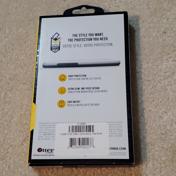 Otterbox sparkle case for Samsung S10 - Picture 2 of 2